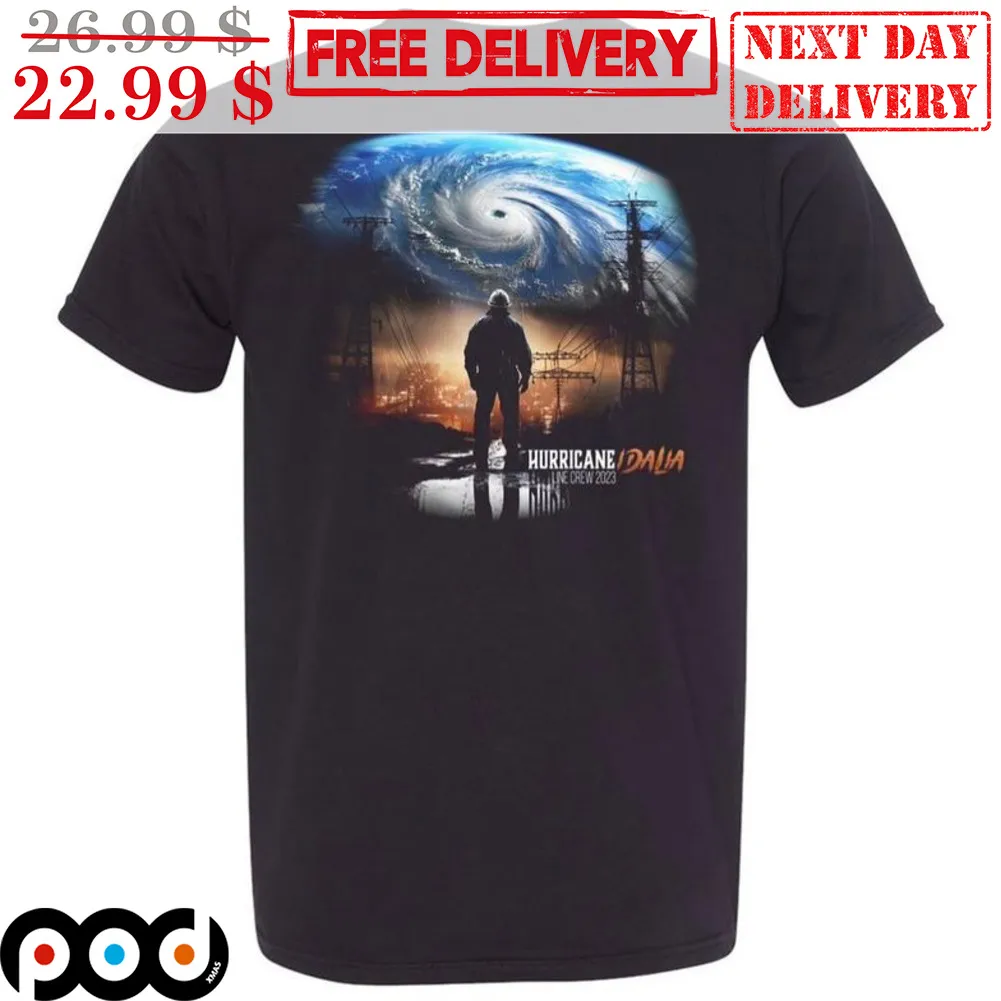 Hurricane Idalia Lineman Shirt