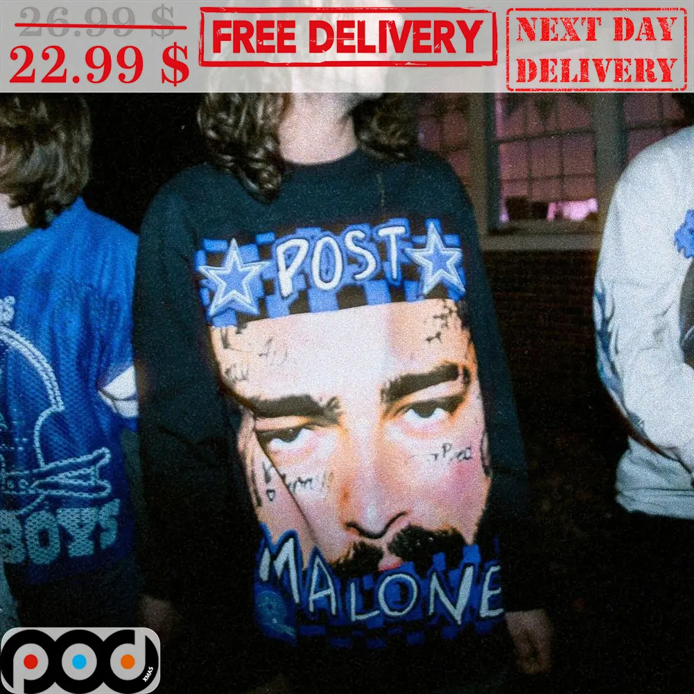 Post Malone Portrait Rapper Star Shirt