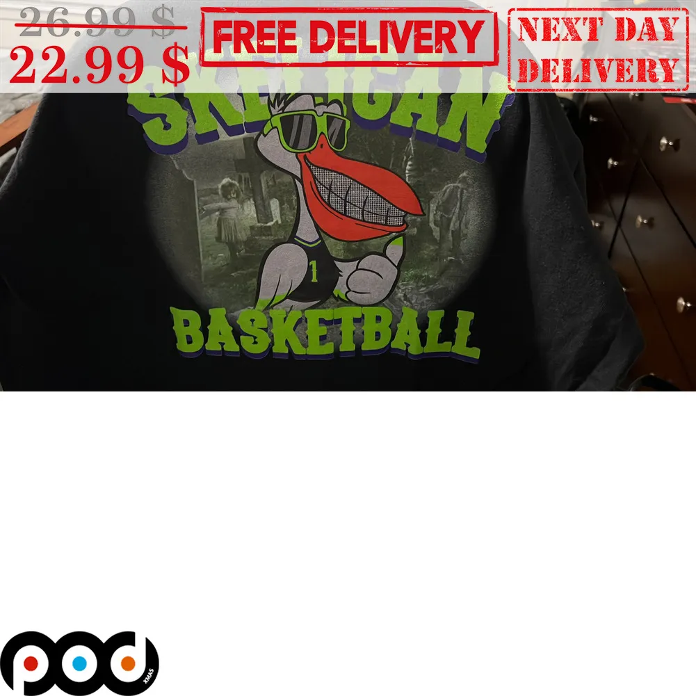 Pelican Grillz Skelican Basketball Shirt
