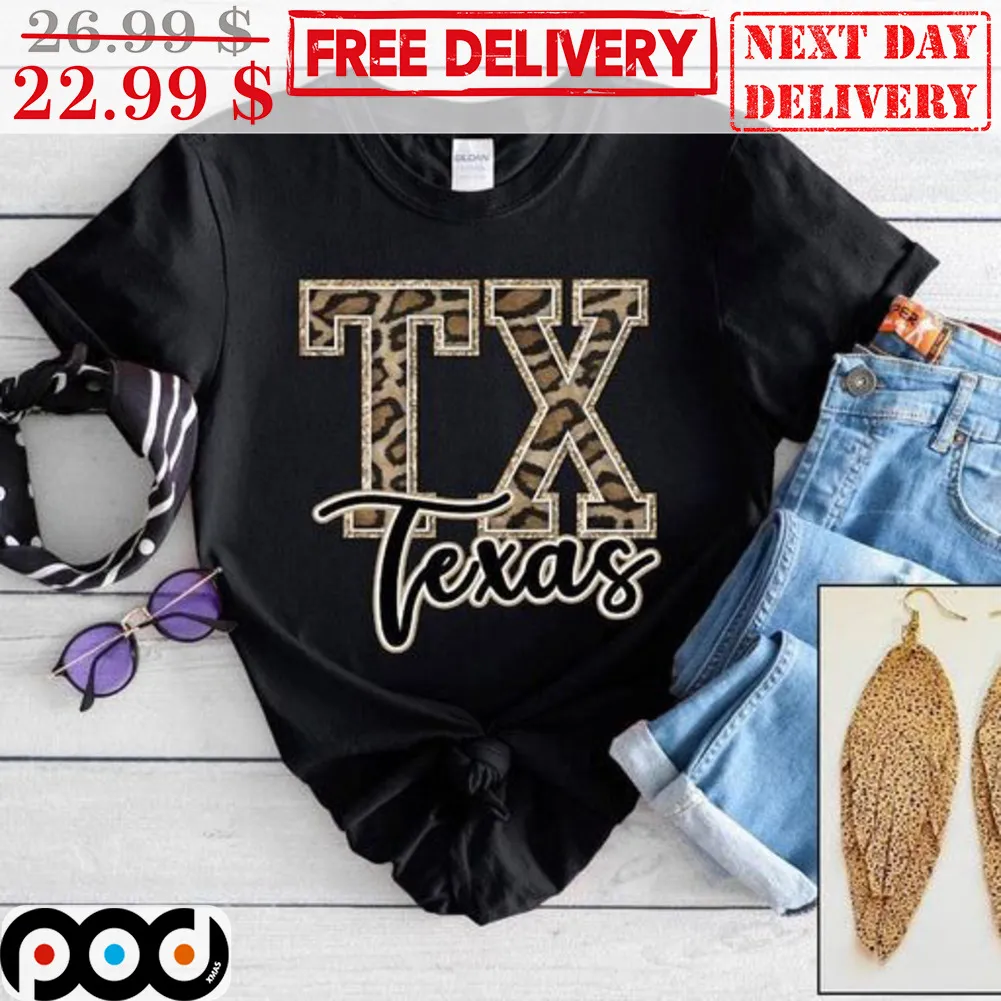 TX Texas Leopard Shirt