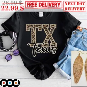 TX Texas Leopard Shirt