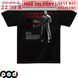 Albert Wesker I'm Not Destroying The World I'm Saving It Resident Evil Shirt