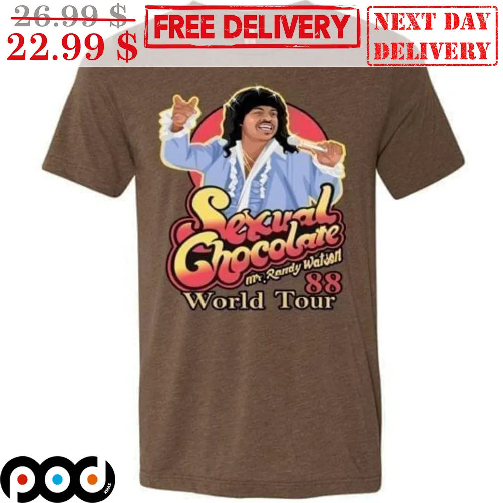 Sexual Chocolate Mr Randy Watson World Tour Shirt
