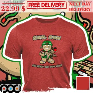 Gingerbread Army Run Run As Fast As You Can Christmas Shirt