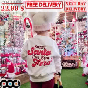 Sorry Santa I've Been Feral Christmas Shirt