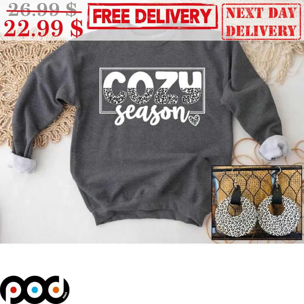 Cozy Season Leopard Shirt