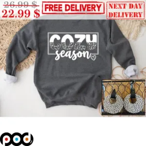 Cozy Season Leopard Shirt