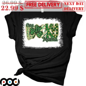 One Lucky Mama Christmas Irish Shirt