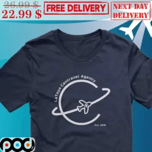 Plane Latoya Cantravel Agency Shirt
