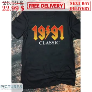 AC DC 1991 Classic Vintage Shirt