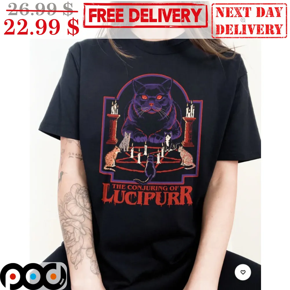 Cat Demon The Conjuring Of Lucipurr Shirt