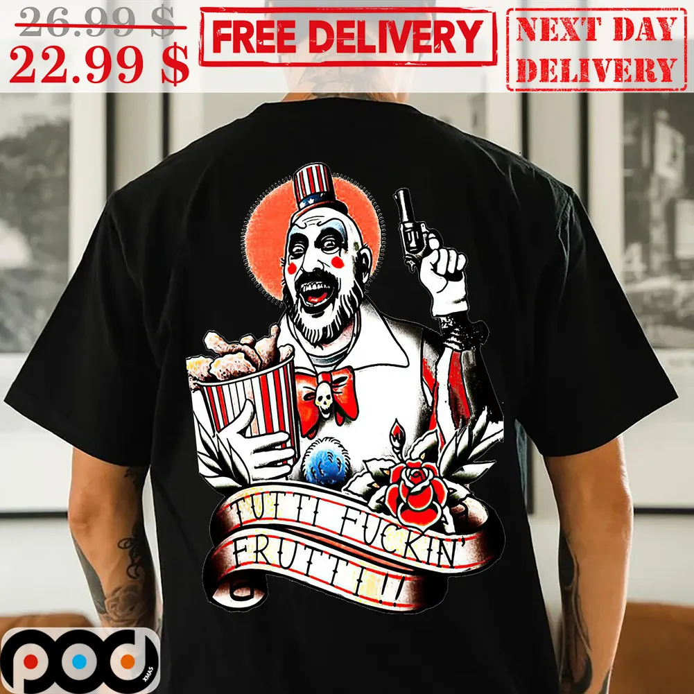 Clown Gun Tuth Fuckin' Frutti Roses Shirt