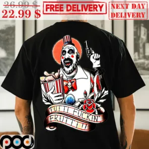 Clown Gun Tuth Fuckin' Frutti Roses Shirt