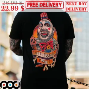 Clown Tutti Fuckin' Frutti Horror Shirt