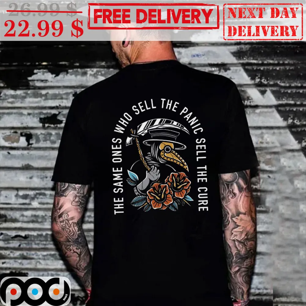 Death The Same Ones Who Sell The Panic Sell The Cure Shirt