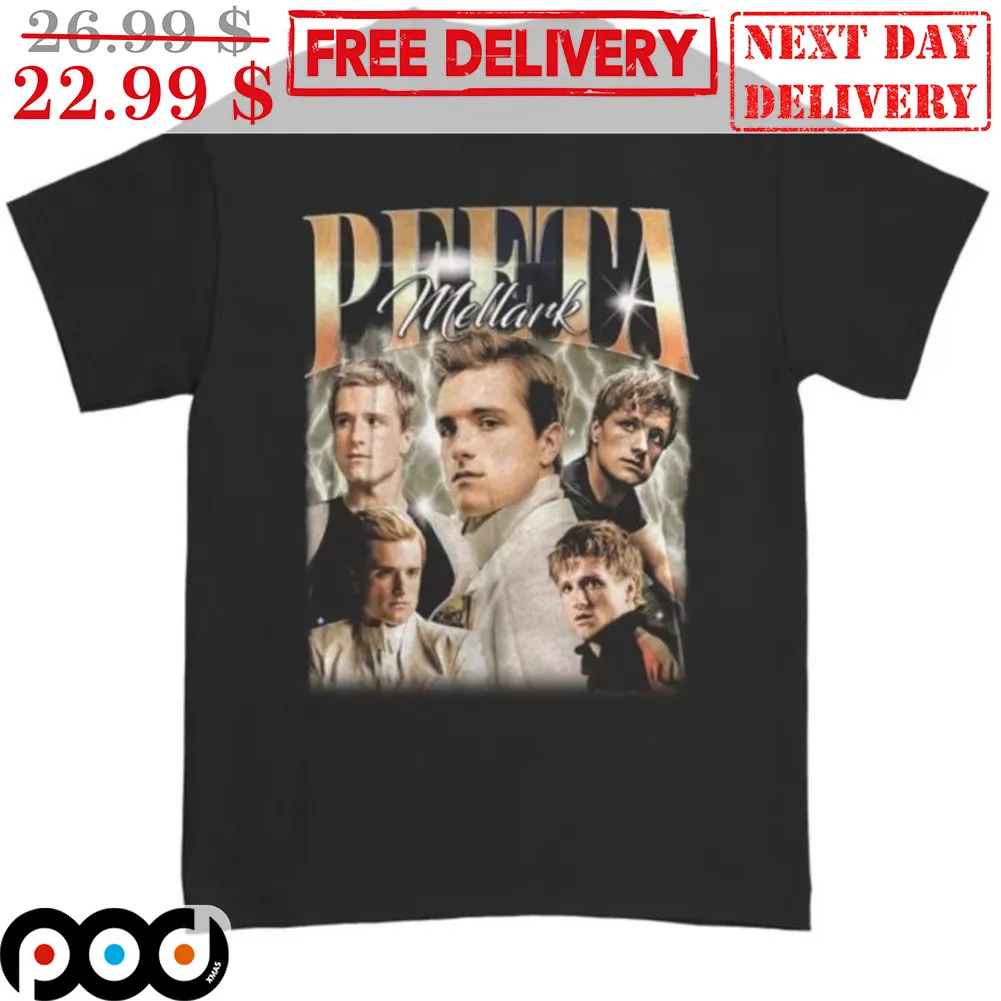 Peeta Mellark The Hunger Games Vintage Shirt