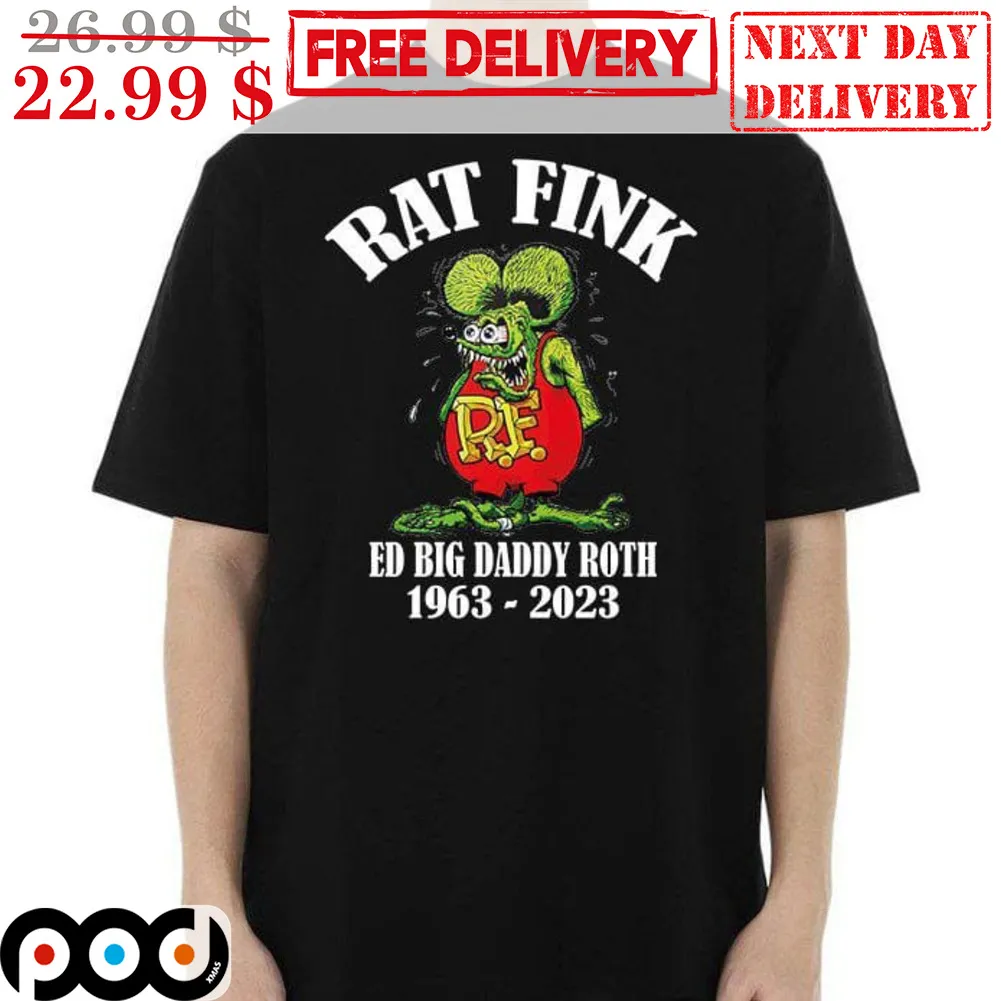 Rat Pink Ed Big Daddy Roth 1963-2023 Shirt