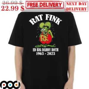 Rat Pink Ed Big Daddy Roth 1963-2023 Shirt