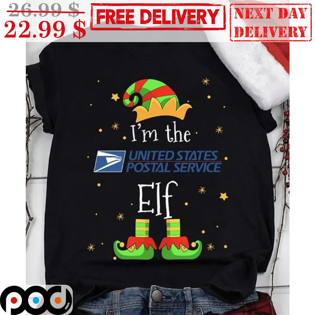 I'm The United States Postal Service ELF Christmas Shirt