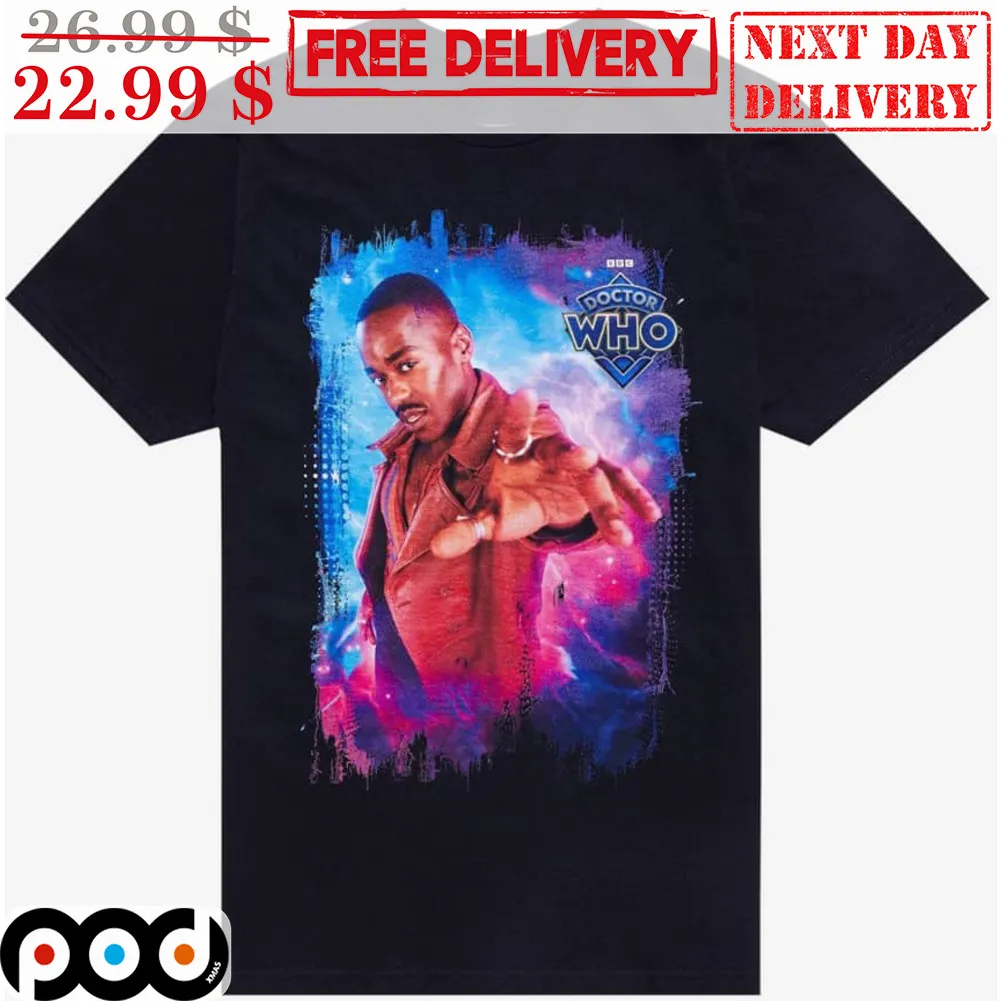 Dr. Who Fifteenth Doctor Portrait Shirt