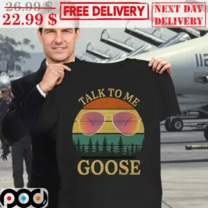 Glasses Talk To Me Goose Vintage Retro Shirt