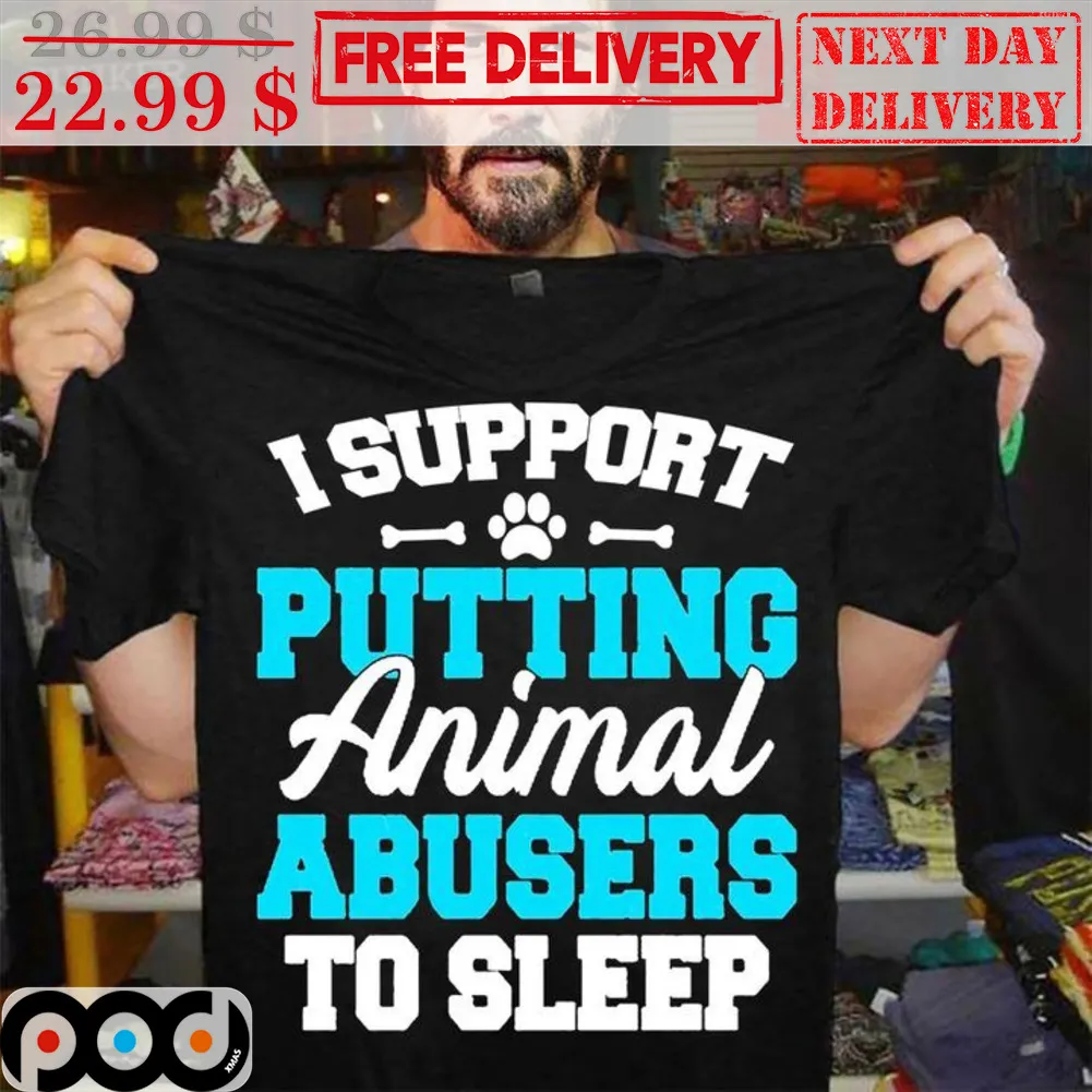 Keanu Reeves I Support Putting Animal Abusers To Sleep Shirt