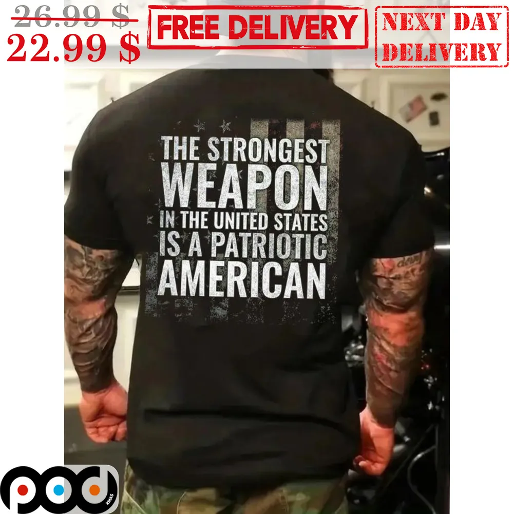 The Strongest Weapon In The United States Is A Patriotic American Vintage Shirt