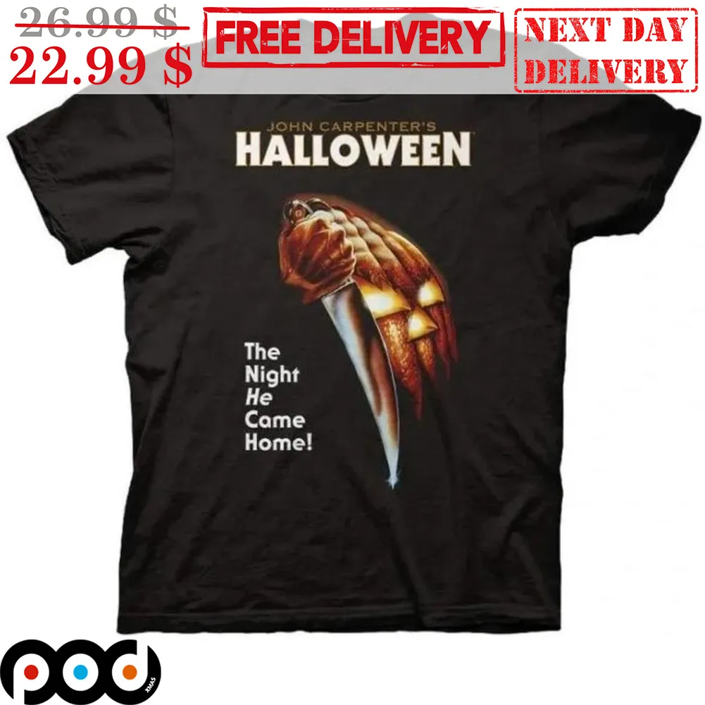 John Carpenter's Halloween The Night He Came Home Shirt