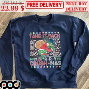 Orbit Houston Astros Take It Back Merry Crush-Mas Ugly Christmas Shirt