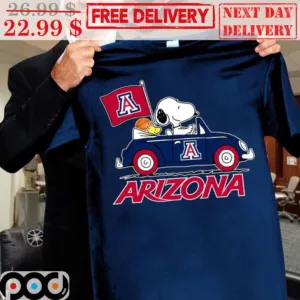 Snoopy Woodstock Drive Arizona Shirt
