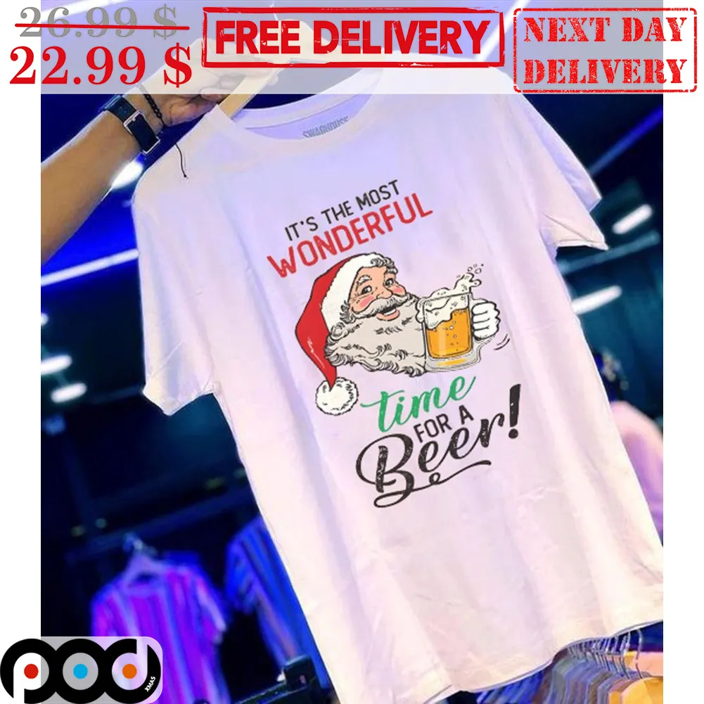 It's The Most Wonderful Time For A Beer Shirt