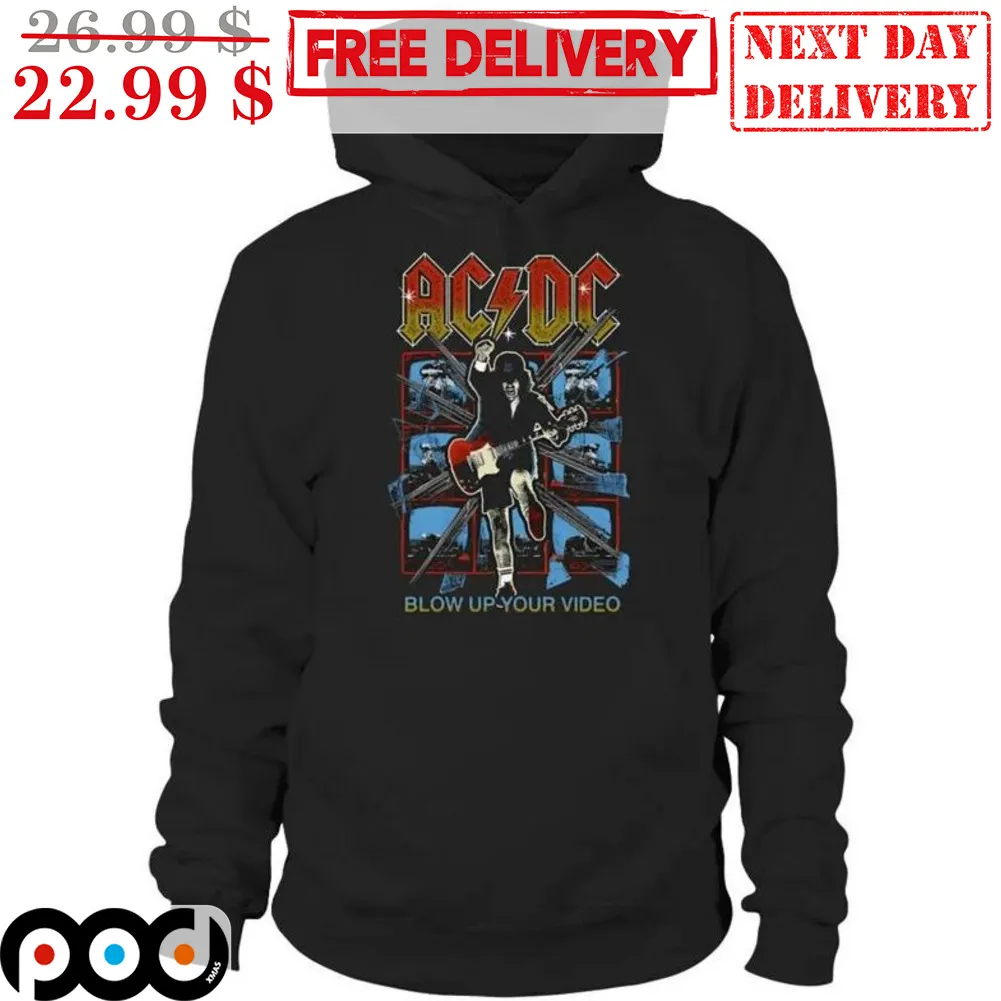 AC DC Blow Up Your Video Shirt