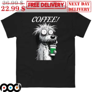 Frazzled Dog Coffee Shirt