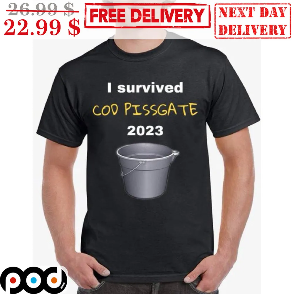 I Survived Cod Pissgate 2023 Shirt