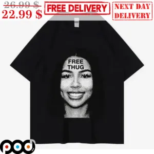 Rapper Young Thug Free Thug Shirt