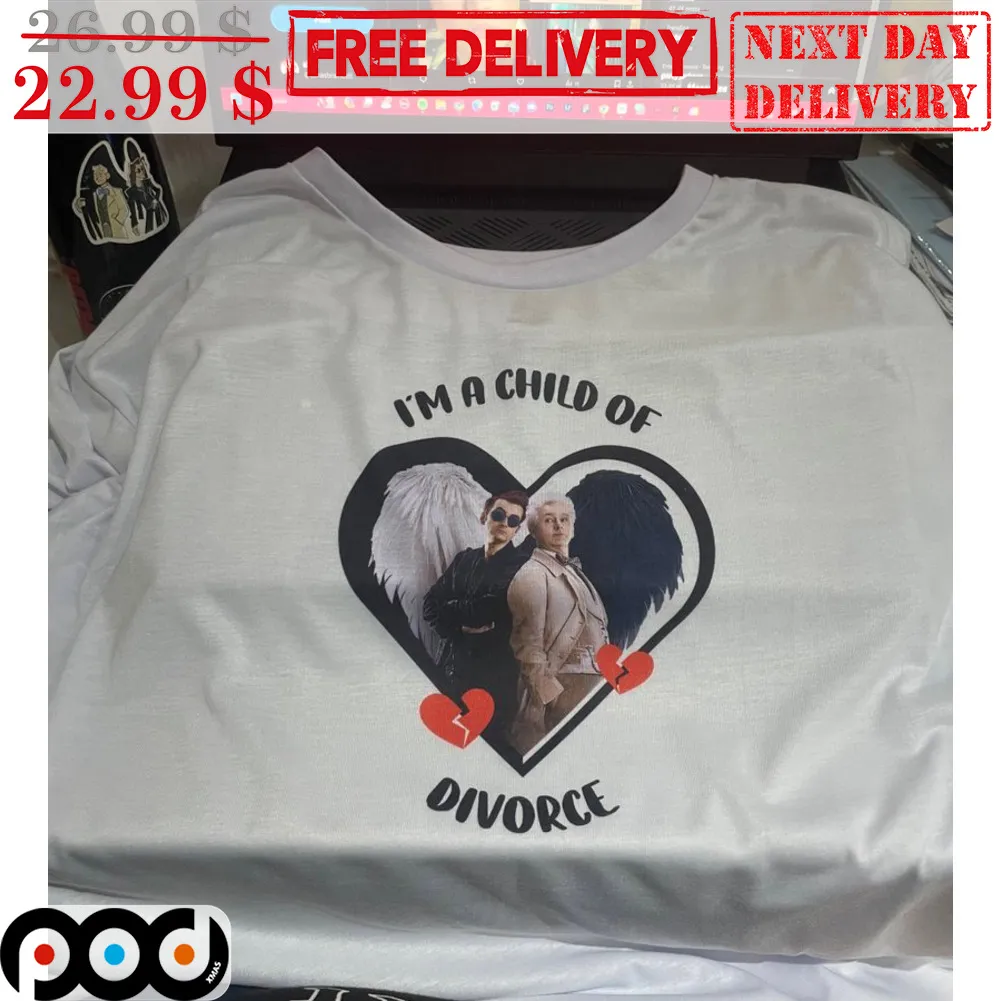 Good Omens I'm A Child Of Divorce Shirt
