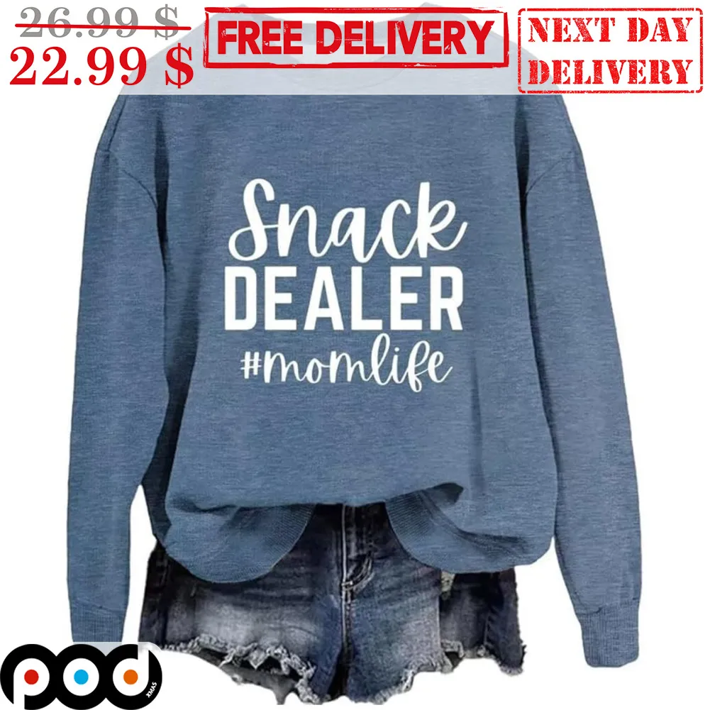 Snack Dealer Mom Life Shirt