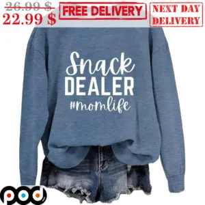 Snack Dealer Mom Life Shirt