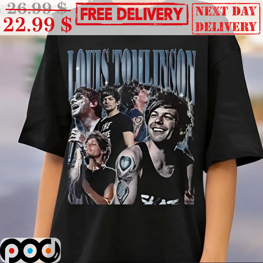 Louis Tomlinson Vintage 90s Tour 2023 Shirt