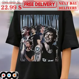 Louis Tomlinson Vintage 90s Tour 2023 Shirt