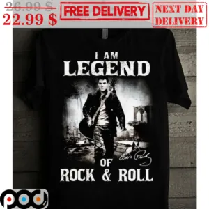 Elvis Presley I Am Legend Of Rock And Roll Shirt