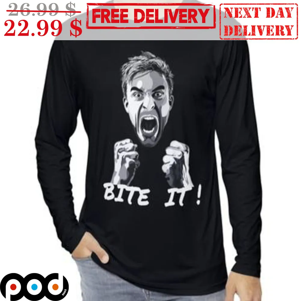 Angry Man Bite It Shirt