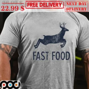 Deer Fast Food Vintage Shirt