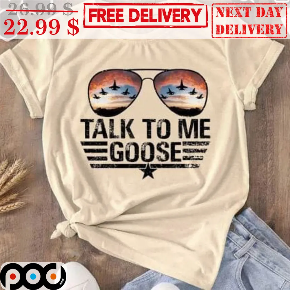 Glasses Talk To Me Goose Vintage Shirt