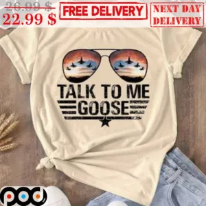 Glasses Talk To Me Goose Vintage Shirt