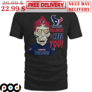 Jeff Dunham Haters Silence I Keel You Houston Texans Shirt