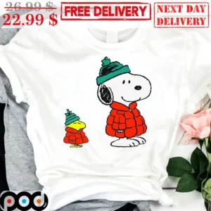 Snoopy Woodstock Love Winter Shirt