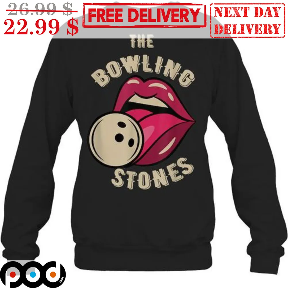 The Bowling Stones Lip Shirt