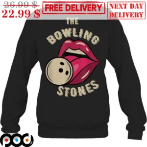 The Bowling Stones Lip Shirt