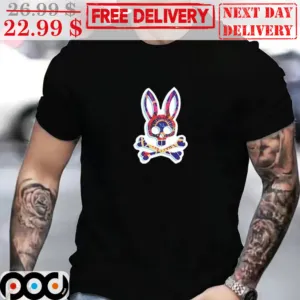 Psycho Bunny Graphic Colorful Shirt